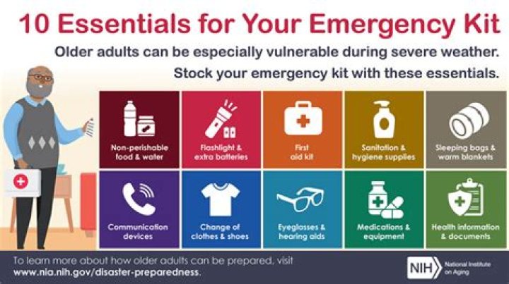 What are 10 emergency kits?