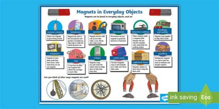 What are 10 uses of magnets?