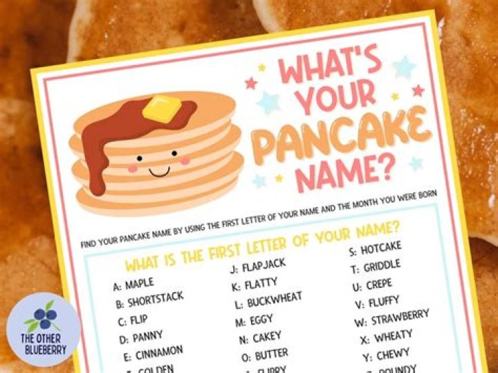 What are 3 other names for a pancake?