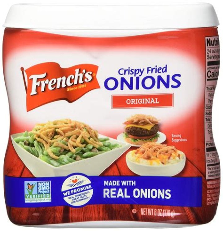 What are canned French fried onions?