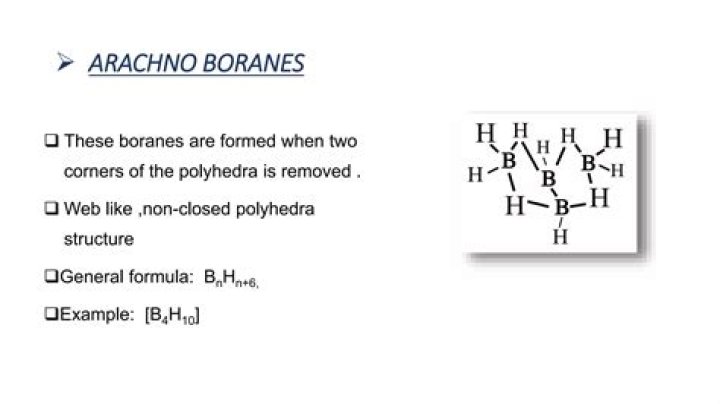 What are Closo Nido and Arachno boranes?
