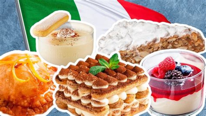 What are common desserts in Italy?