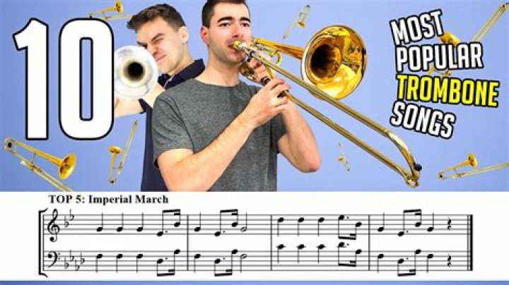 What are easy songs to play on the trombone?