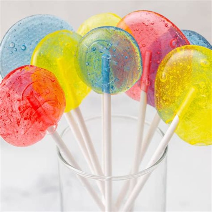 What are in lollipops?