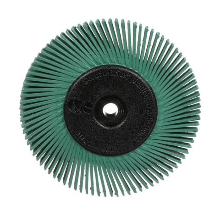 What are radial bristle discs?