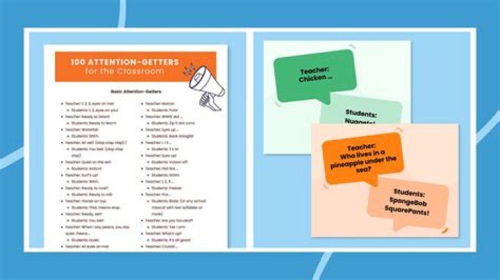 What are some attention getters for speeches?