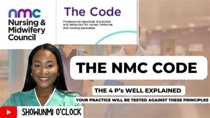 What are the 4 principles of the NMC Code?