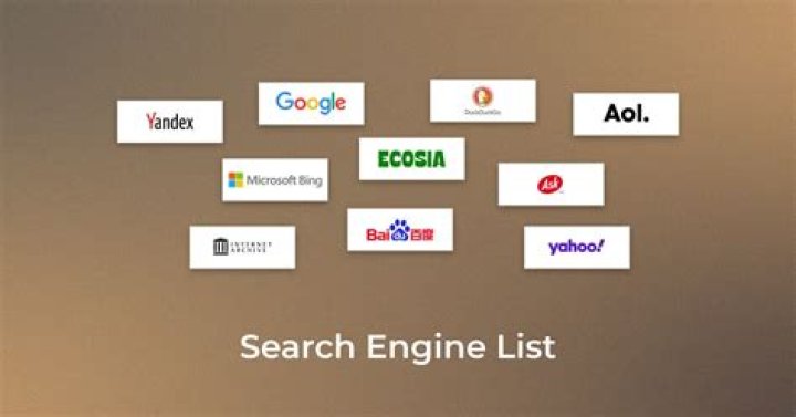 What are the 7 search engines?