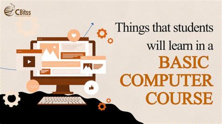 What are the basic things to learn in computer?