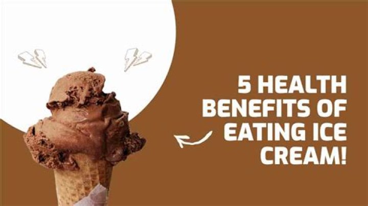 What are the benefits of ice cream?