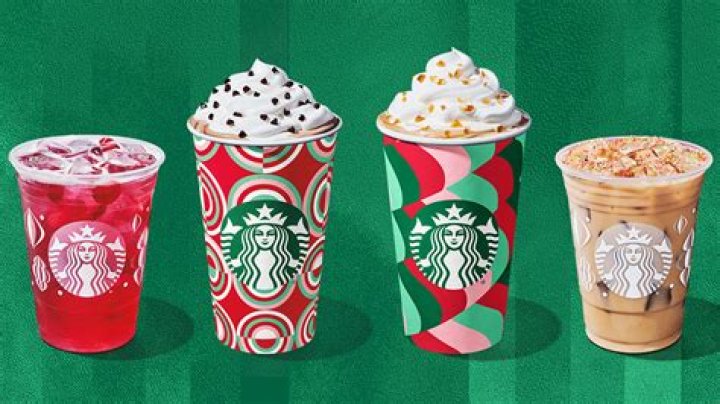 What are the Christmas seasonal drinks at Starbucks?