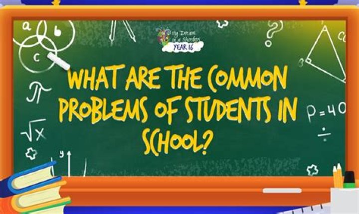 What are the common behavioral problems of students in school?