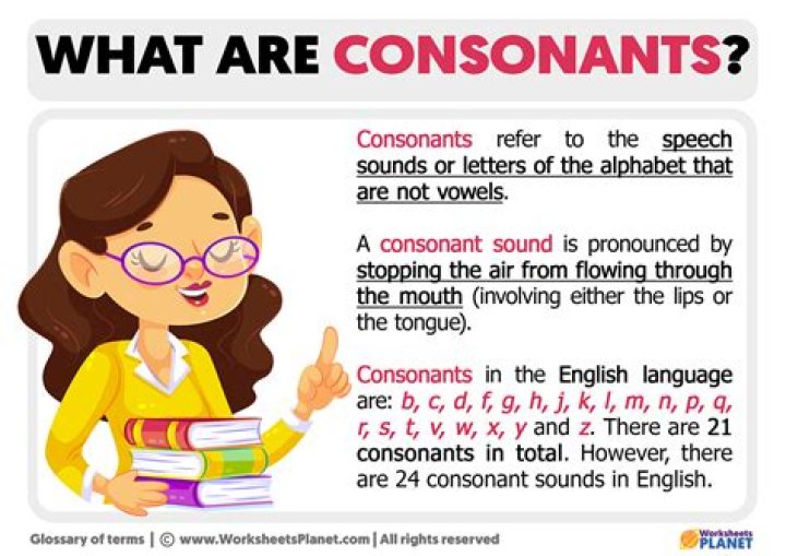 What are the consonants in music?