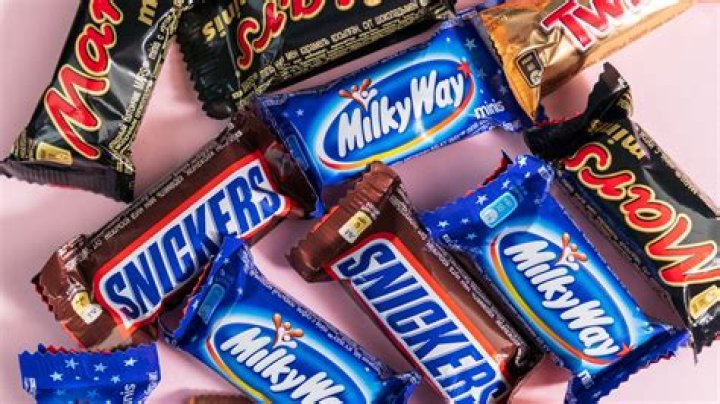 What are the different candy bars?