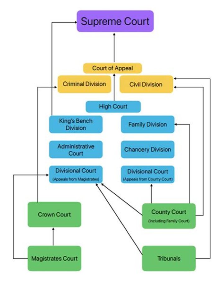 What are the different types of courts in Jamaica?