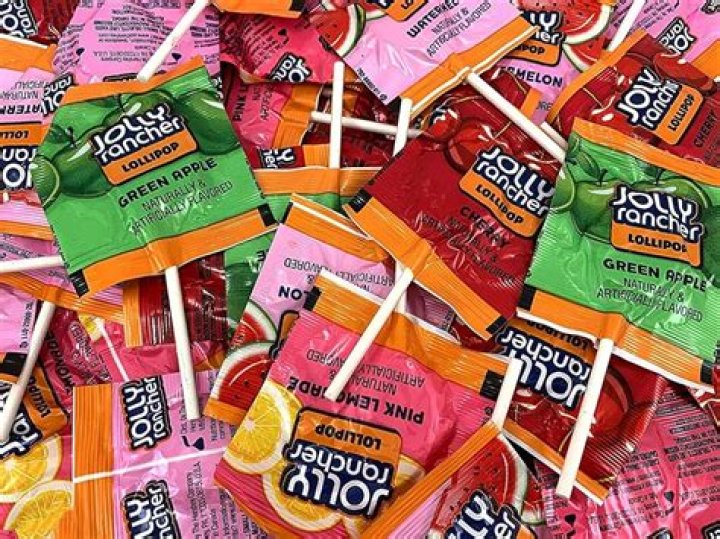What are the ingredients in Jolly Rancher lollipops?