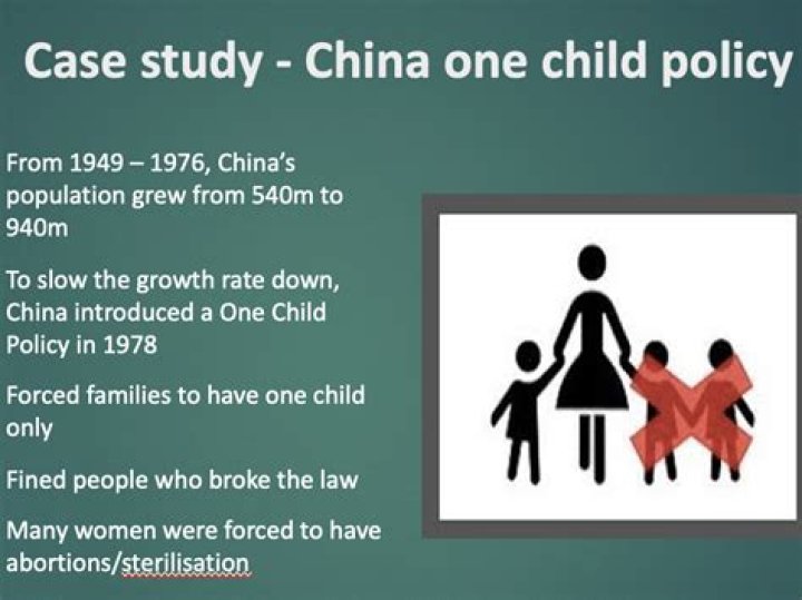 What are the positive effects of the one child policy in China?