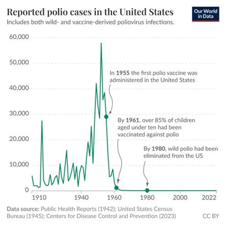 What are the risks of polio vaccine?