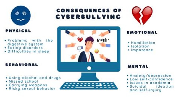 What are the social and emotional consequences of cyberbullying?