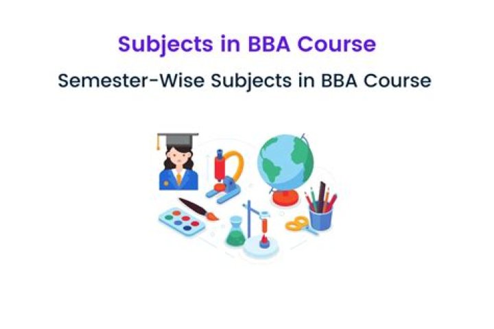 What are the subjects in BBA?