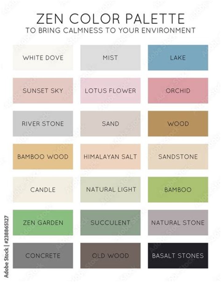 What are Zen colors