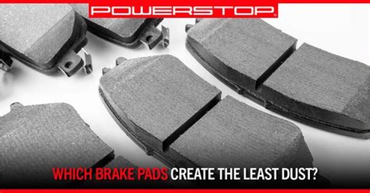 What brake pad makes the least dust?
