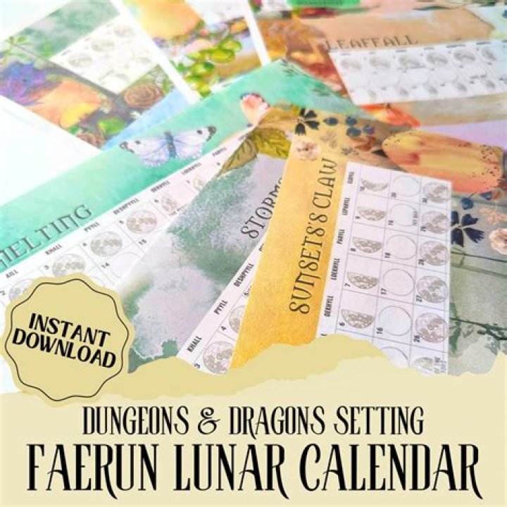 What Calendar does Faerun use?