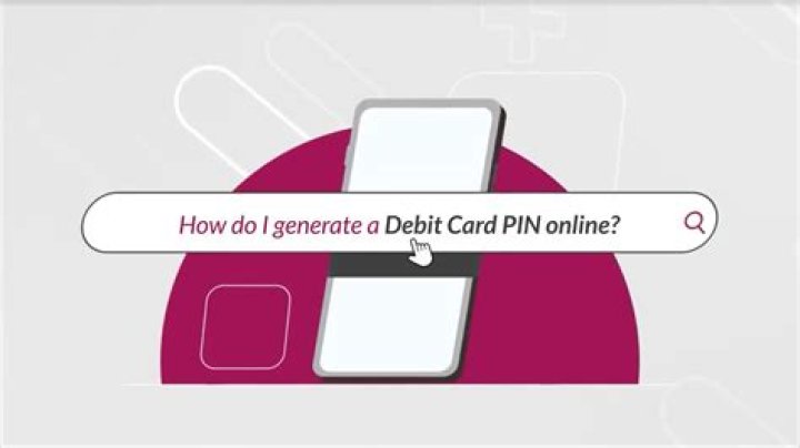 What can I do if I forgot my debit card PIN?