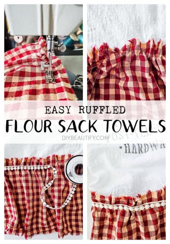 What can I make with flour sack towels?