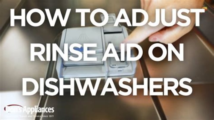 What can I use instead of rinse agent in dishwasher