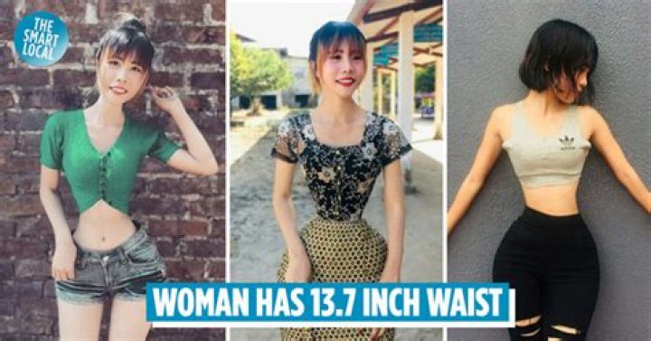 What celebrity has smallest waist?