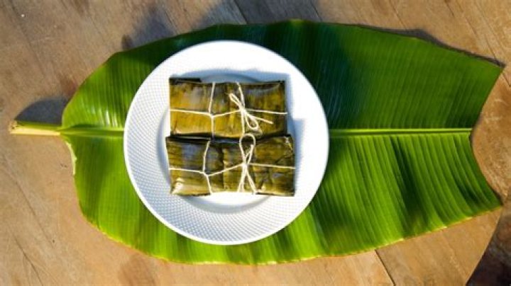 What cheese is wrapped in leaves?
