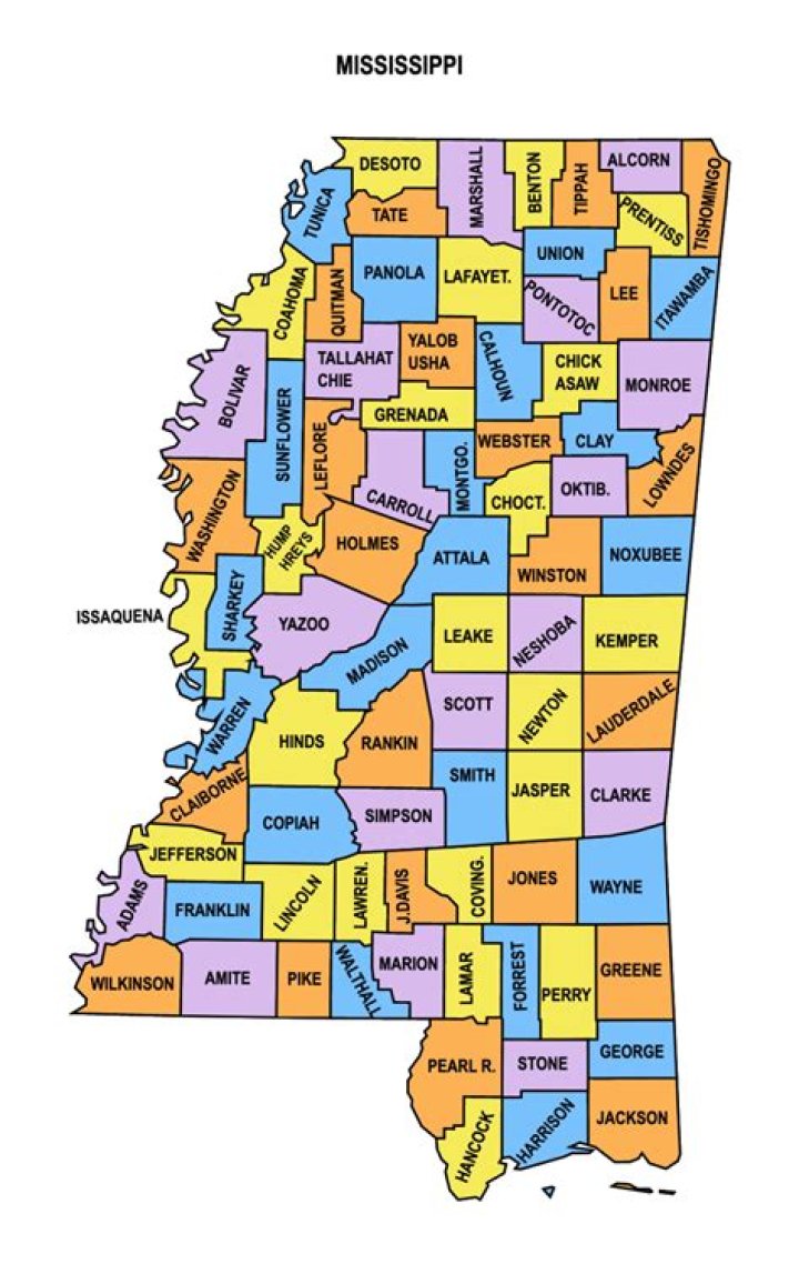 What county in Mississippi has the best schools?