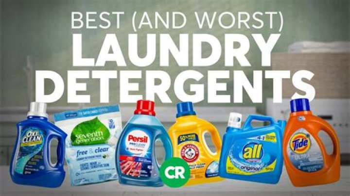 What detergent do commercial laundries use?