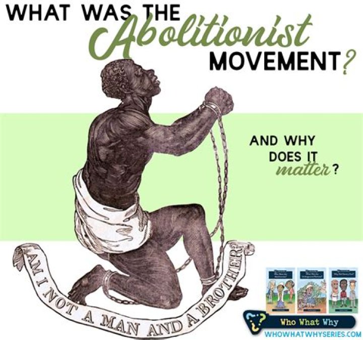 What did the abolition movement do?