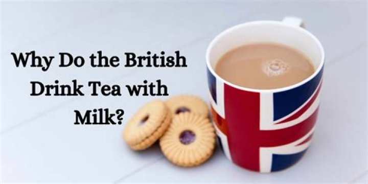 What do Brits have with tea?