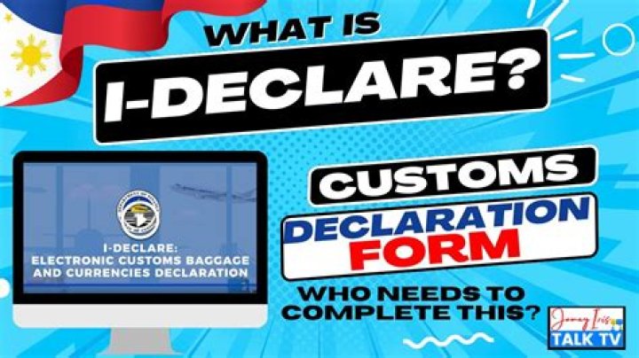 What do I have to declare at UK customs?