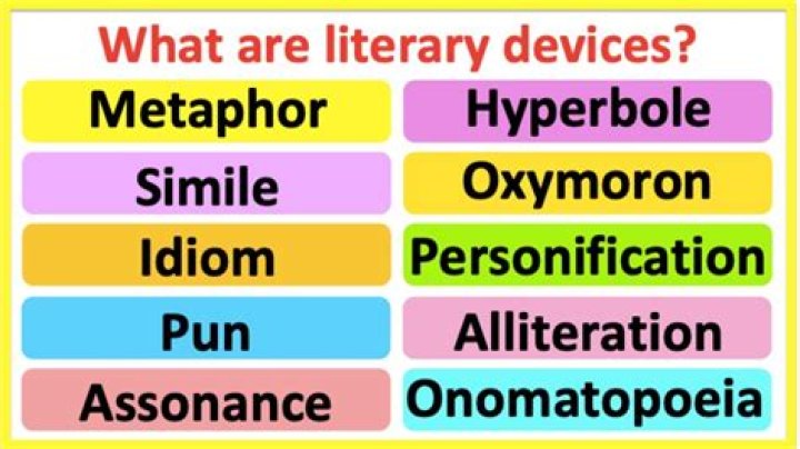 What do literary devices do to a poem?