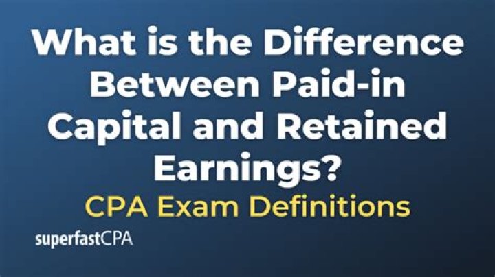 What do paid in capital and retained earnings have in common