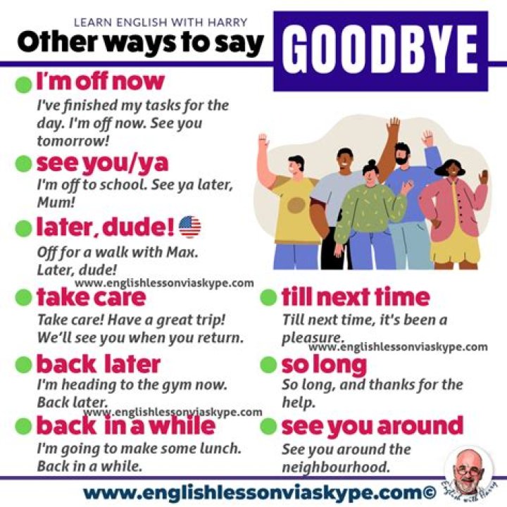 What do we say goodbye in Malaysia?