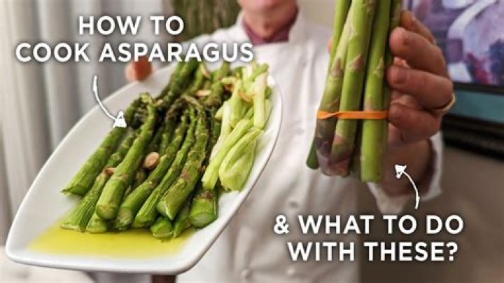 What do you do with asparagus in the spring