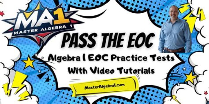 What do you need to pass the Algebra 1 EOC?