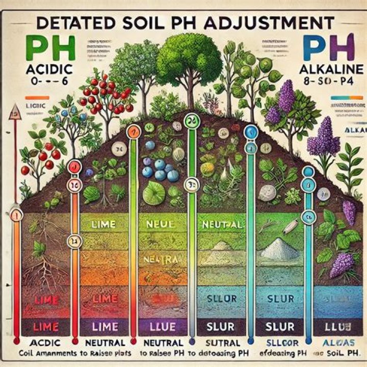 What does a high pH do to plants?