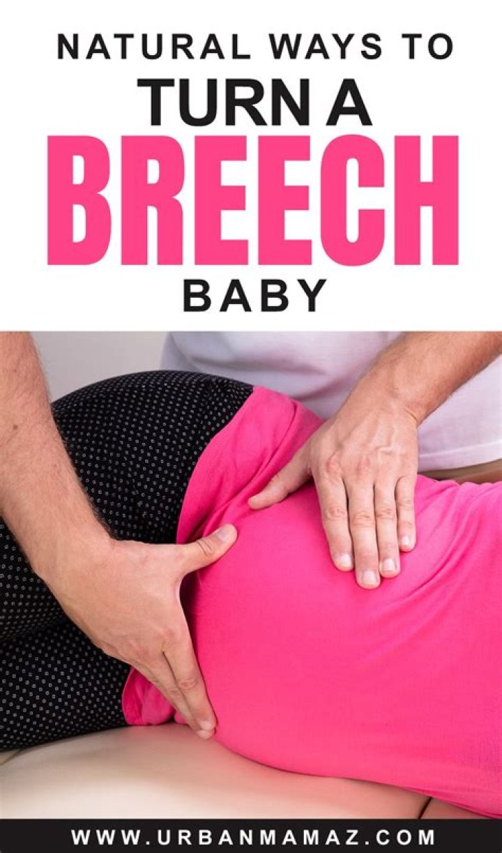 What does born breech mean?