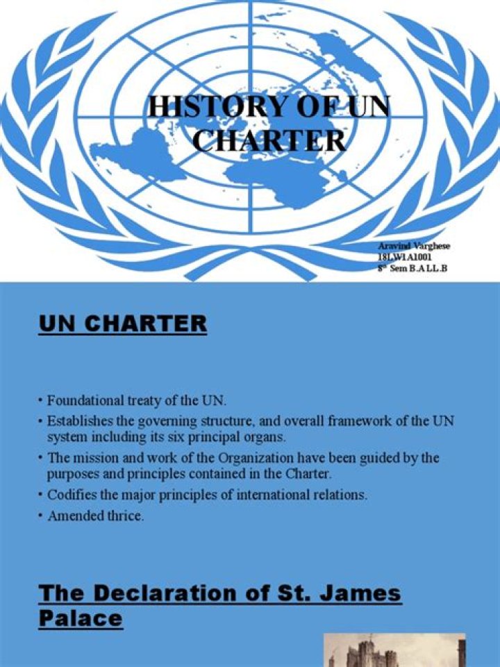 What does Chapter VII of the UN Charter state?