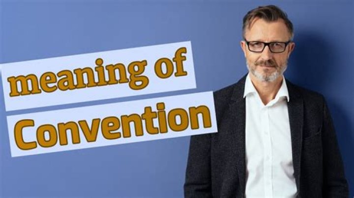 What does convention mean in language arts?