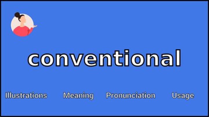 What does conventional language mean