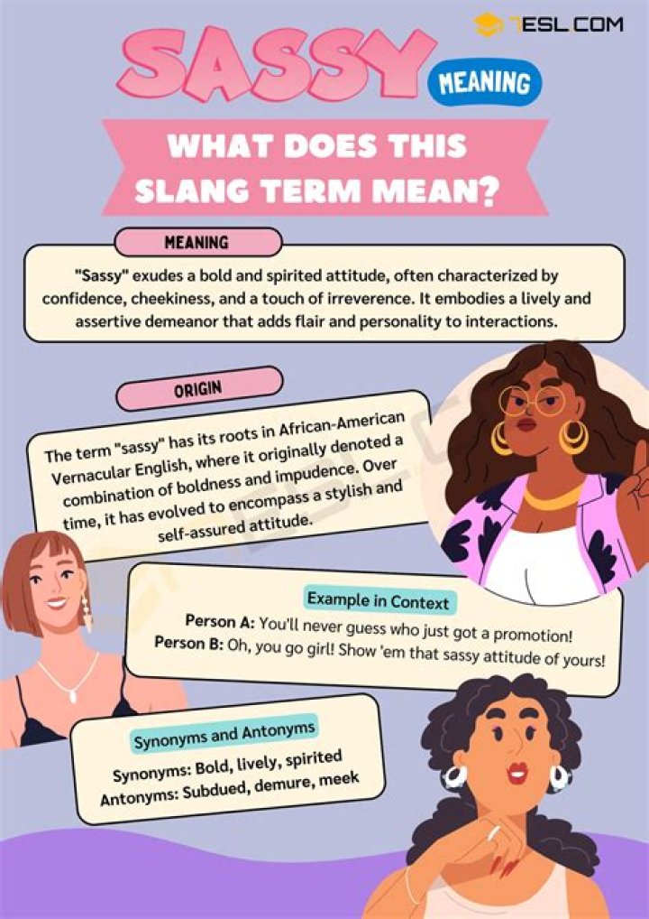 What does having Sass mean?