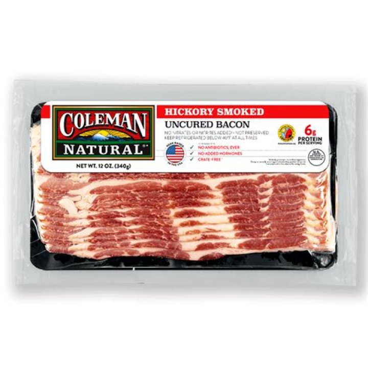 What does hickory smoked bacon mean?