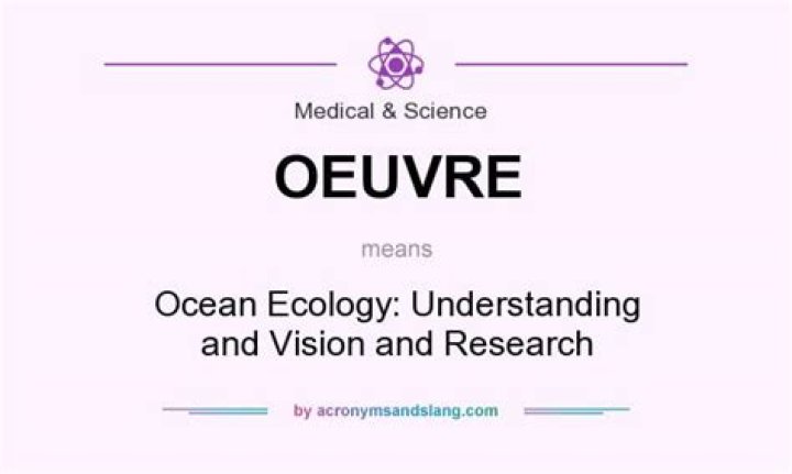 What does oeuvre mean?